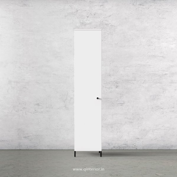 Stable 1 Door Wardrobe in White Finish – SWRD001 C4