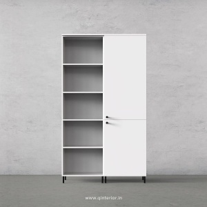 Stable Book Shelf in White Finish – BSL008 C4