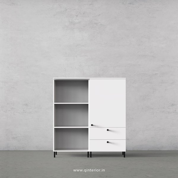 Stable Book Shelf in White Finish – BSL006 C4