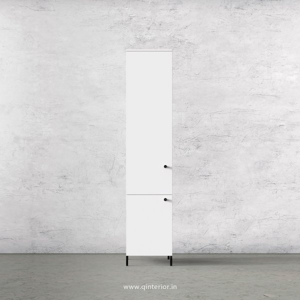 Stable 1 Door Wardrobe in White Finish – SWRD005 C4