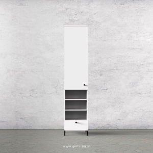 Stable 1 Door Wardrobe in White Finish – SWRD012 C4