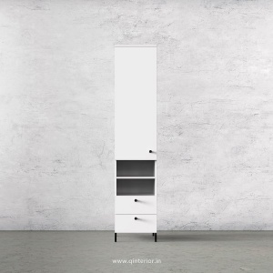 Stable 1 Door Wardrobe in White Finish – SWRD013 C4