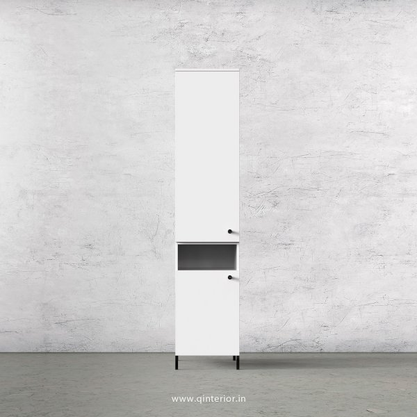 Stable 1 Door Wardrobe in White Finish – SWRD015 C4