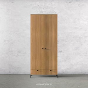 Stable 2 Door Wardrobe in Oak Finish – DWRD002 C2