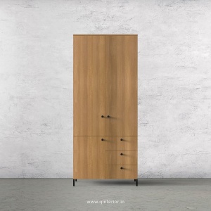 Stable 2 Door Wardrobe in Oak Finish – DWRD010 C2