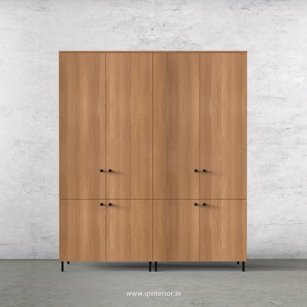 Stable 4 Door Wardrobe in Oak Finish – FWRD010 C2