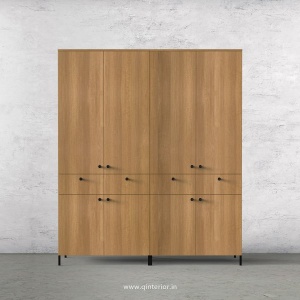 Stable 4 Door Wardrobe in Oak Finish – FWRD008 C2