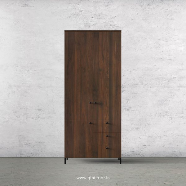 Stable 2 Door Wardrobe in Walnut Finish – DWRD010 C1