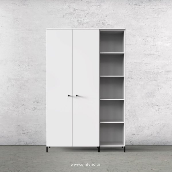 Stable 3 Door Wardrobe in White Finish – TWRD012 C4