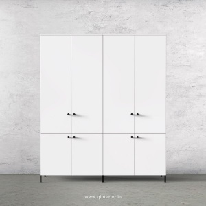 Stable 4 Door Wardrobe in White Finish – FWRD010 C4