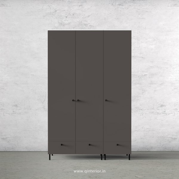 Lambent 3 Door Wardrobe in White and Slate Finish – TWRD002 C16