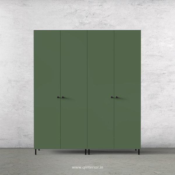 Lambent 4 Door Wardrobe in White and English Ivy Finish – FWRD001 C82