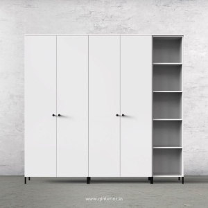 Stable 5 Door Wardrobe in White Finish – WRD012 C4