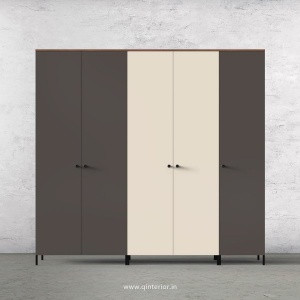 Motley 5 Door Wardrobe in Teak multi color Finish - WRD001 C36