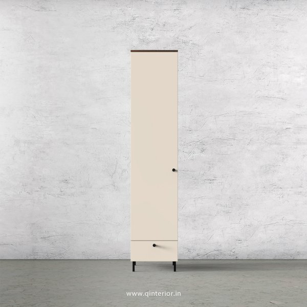 Lambent 1 Door Wardrobe in Walnut and Ceramic Finish – SWRD002 C7