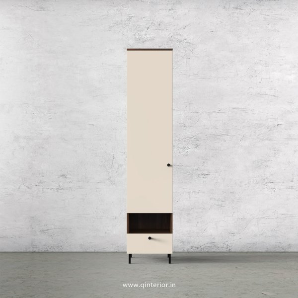 Lambent 1 Door Wardrobe in Walnut and Ceramic Finish – SWRD003 C7
