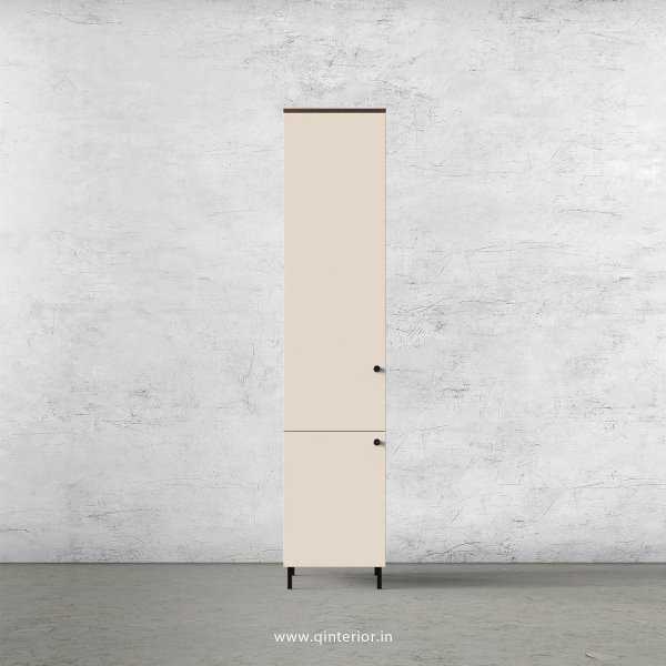 Lambent 1 Door Wardrobe in Walnut and Ceramic Finish – SWRD005 C7