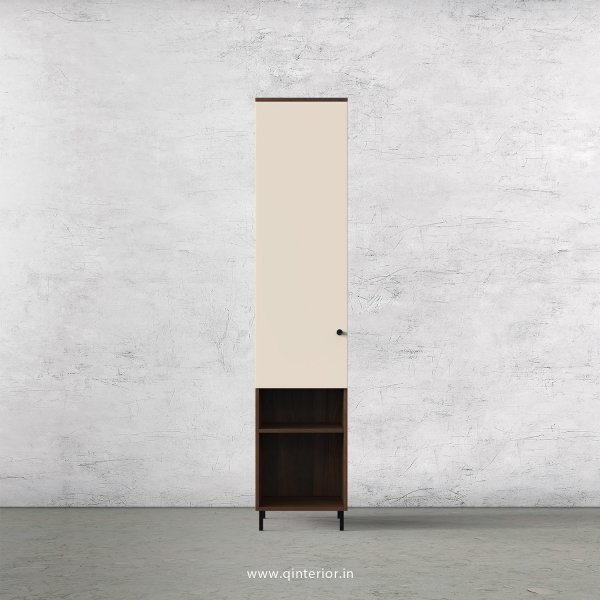 Lambent 1 Door Wardrobe in Walnut and Ceramic Finish – SWRD007 C7