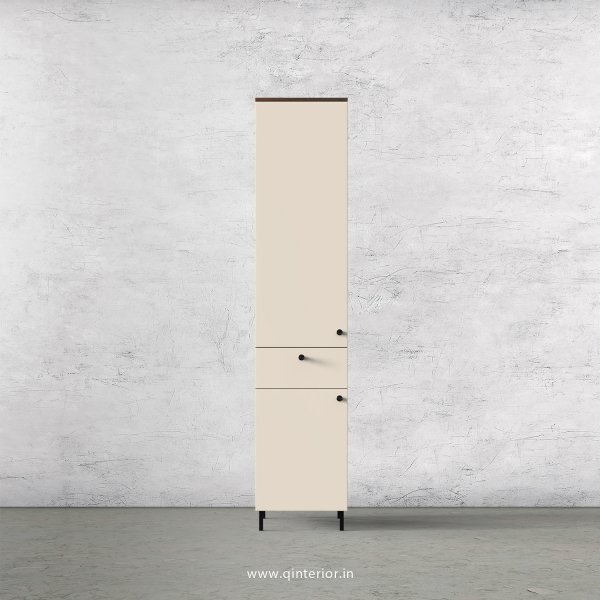 Lambent 1 Door Wardrobe in Walnut and Ceramic Finish – SWRD010 C7
