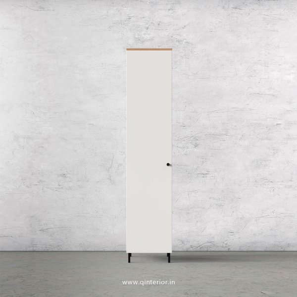 Lambent 1 Door Wardrobe in Oak and Pale Grey Finish – SWRD001 C10
