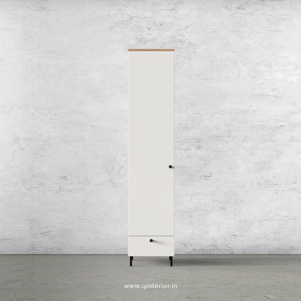 Lambent 1 Door Wardrobe in Oak and Pale Grey Finish – SWRD002 C10