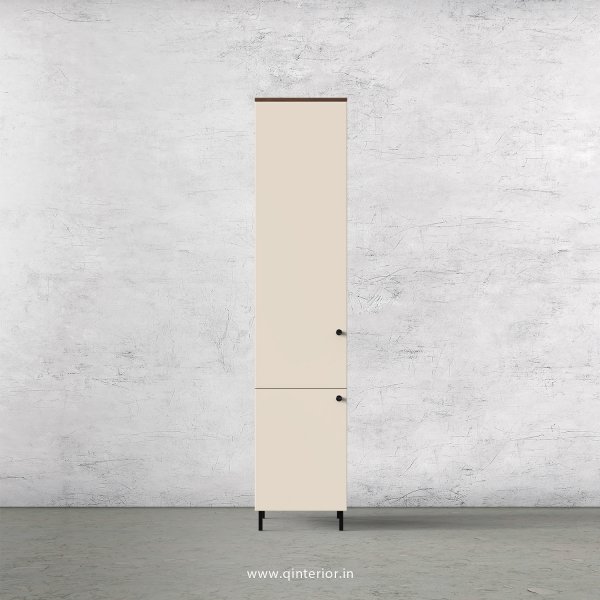 Lambent 1 Door Wardrobe in Teak and Ceramic Finish – SWRD005 C64