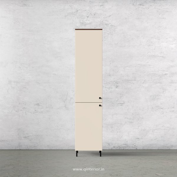 Lambent 1 Door Wardrobe in Teak and Ceramic Finish – SWRD009 C64