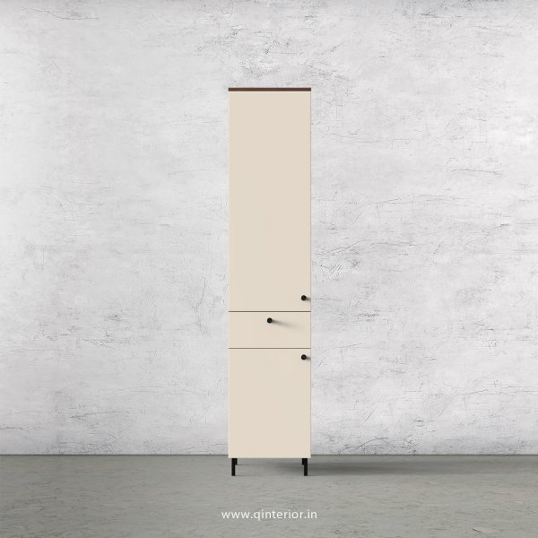Lambent 1 Door Wardrobe in Teak and Ceramic Finish – SWRD010 C64