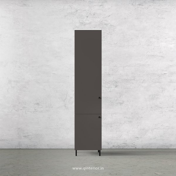 Lambent 1 Door Wardrobe in White and Slate Finish – SWRD005 C16