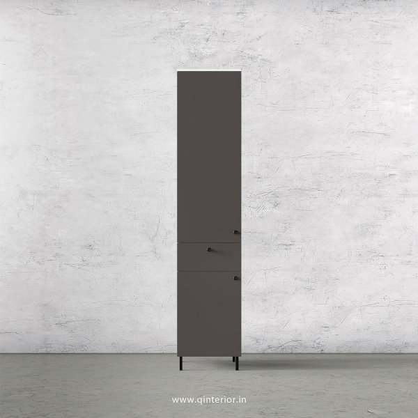 Lambent 1 Door Wardrobe in White and Slate Finish – SWRD010 C16