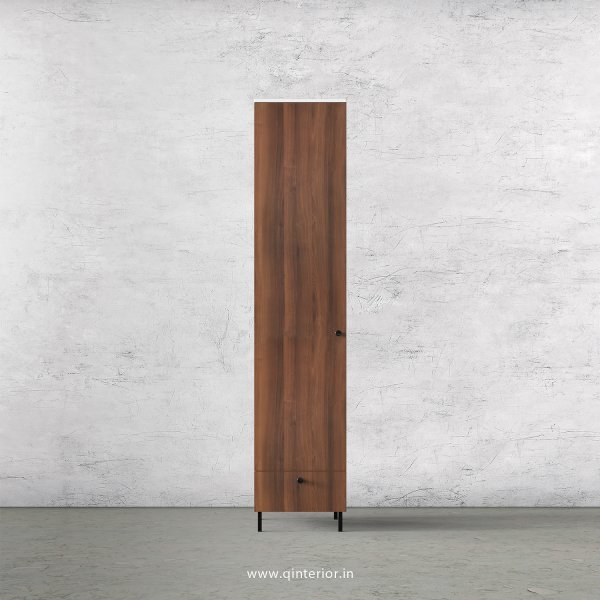 Lambent 1 Door Wardrobe in White and Teak Finish – SWRD002 C9