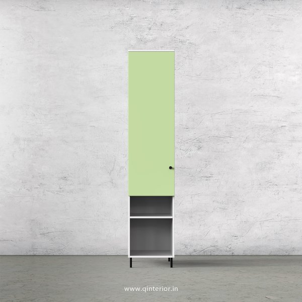 Lambent 1 Door Wardrobe in White and Pairie Green Finish – SWRD007 C83